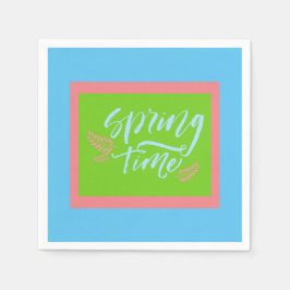 Frühjahrspapier Napkins Serviette