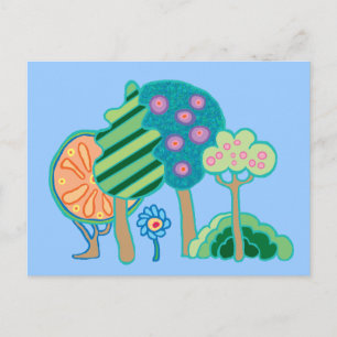 Frühjahrspark Postkarte