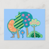 Frühjahrspark Postkarte (Vorderseite)