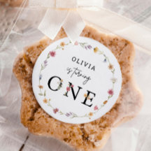 Frühjahrsparty Wildblume Erster Geburtstag