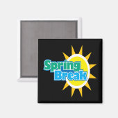 Frühjahrspause 4 magnet (Vorderseite/Rückseite)