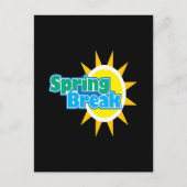 Frühjahrspause 4 postkarte (Vorderseite)