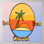 Frühjahrspause Cancun Poster (Vorne)