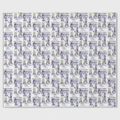 Frühjahrspause Geschenkpapier (Flach)