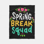 Frühjahrspause Lehrer Student Sommerurlaub Unterku Fleecedecke (Vorderseite)