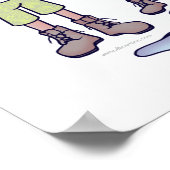 Frühjahrspause Poster (Ecke)