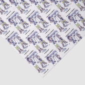 Frühjahrspause Seidenpapier (Detail)