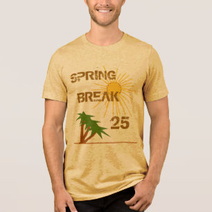 Frühjahrspause Tri-Blend Shirt