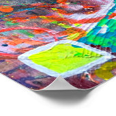 Frühjahrspferd 2 18 x 24 Poster (Ecke)