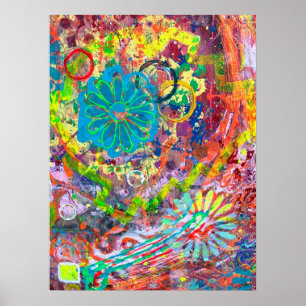 Frühjahrspferd 2 18 x 24 Poster