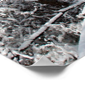 Frühjahrspferd-Natur-Poster Poster (Ecke)