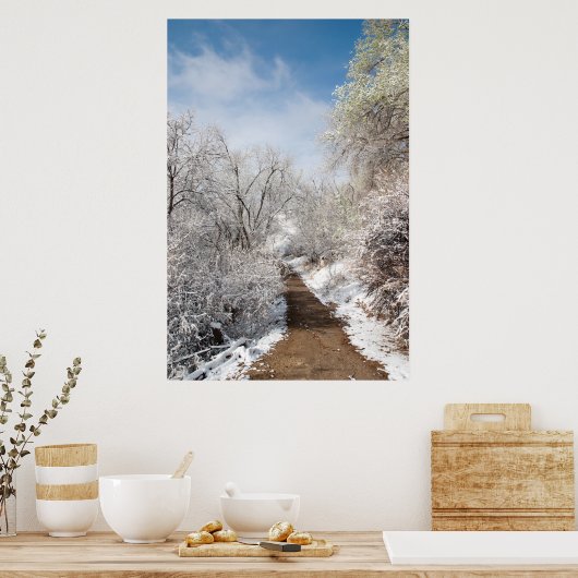 Frühjahrspferd-Natur-Poster Poster (Küche)