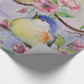 Frühjahrspinzwurfpapier Geschenkpapier (Ecke)