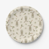 Frühjahrsplotte Pappteller (Vorderseite)