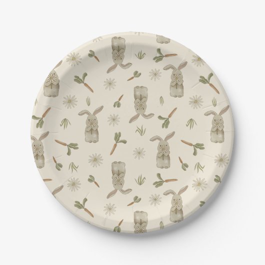 Frühjahrsplotte Pappteller (Vorderseite)