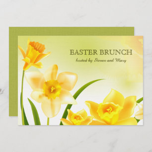 Frühjahrspodien Custom Oaster Brunch Einladung
