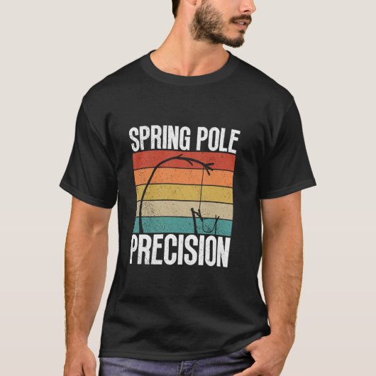Frühjahrspole Präzisionsgefangenspole T-Shirt (Vorderseite)