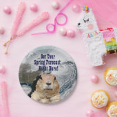 Frühjahrsprognose für die Groundhog Pappteller (Party)