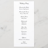 Frühjahrsprogramm "Bäume 2" Programm (Rückseite)