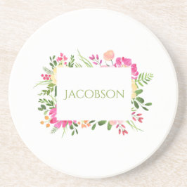 Frühjahrsrahmen: Untersetzer mit individuellem San