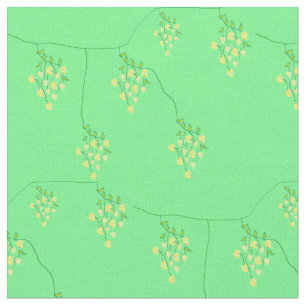 Frühjahrsreihe (grün) von Kriyas Collection Stoff