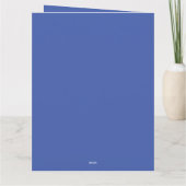 Frühjahrsruhe Karte (Rückseite)