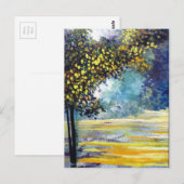 Frühjahrssaison 1 postkarte (Vorne/Hinten)