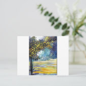 Frühjahrssaison 1 postkarte (Stehend Vorderseite)