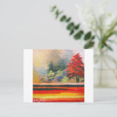Frühjahrssaison 3 postkarte (Stehend Vorderseite)