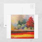 Frühjahrssaison 3 postkarte (Vorne/Hinten)