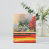 Frühjahrssaison 3 postkarte (Stehend Vorderseite)