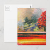 Frühjahrssaison 3 postkarte (Vorne/Hinten)