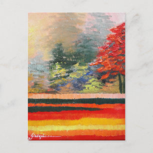 Frühjahrssaison 3 postkarte