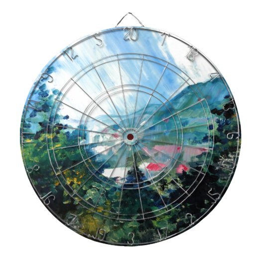 Frühjahrssaison 4 dartscheibe (vorne)