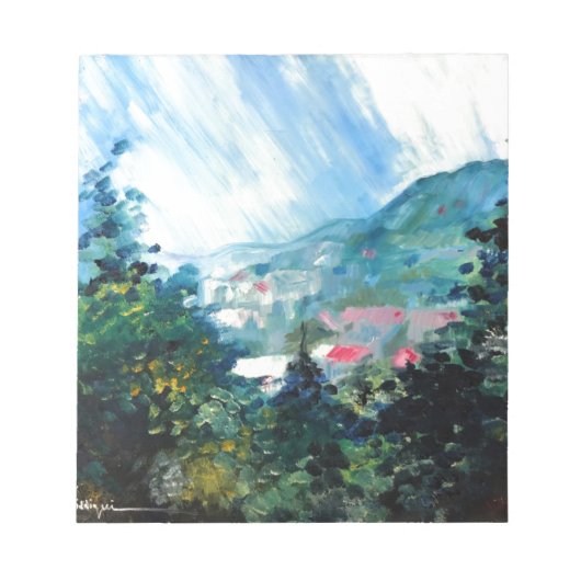 Frühjahrssaison 4 notizblock (Vorderseite)