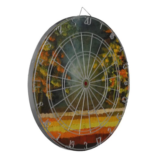 Frühjahrssaison 5 dartscheibe (Vorderseite Links)