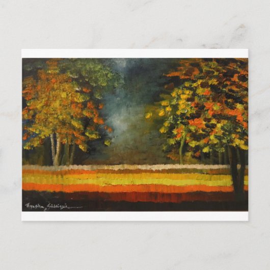 Frühjahrssaison 5 postkarte (Vorderseite)