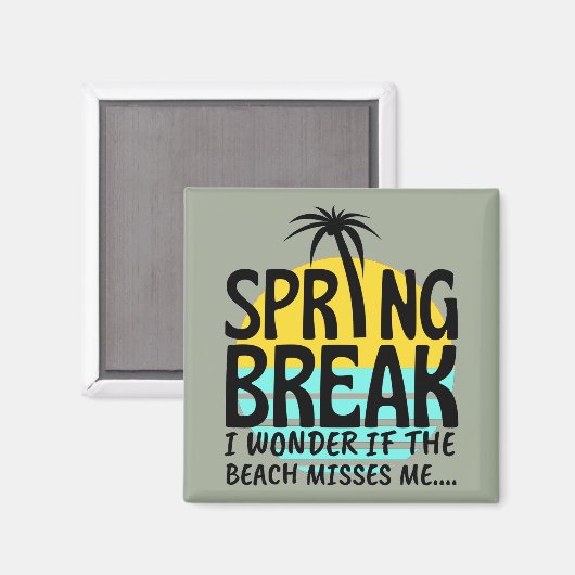 Frühjahrssaison Magnet (Vorderseite/Rückseite)