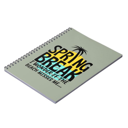 Frühjahrssaison Notizblock (Linke Seite)