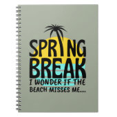 Frühjahrssaison Notizblock (Vorderseite)