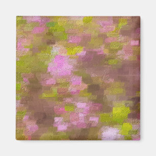 Frühjahrssaison Pinks Abstrakt Magnet