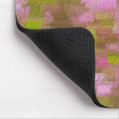 Frühjahrssaison Pinks Abstrakt Mousepad (Ecke)