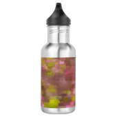 Frühjahrssaison Pinselstriche Abstraktes Edelstahl Edelstahlflasche (Rechts)
