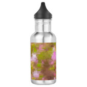 Frühjahrssaison Pinselstriche Abstraktes Edelstahl Edelstahlflasche (Links)