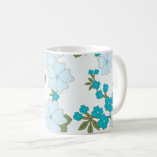 Frühjahrssammlung der Blume Kaffeetasse (VorderseiteRechts)