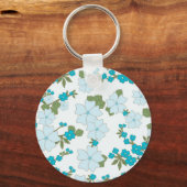 Frühjahrssammlung der Blume Schlüsselanhänger (Vorderseite)