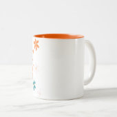 Frühjahrssammlung Orange Rim-Tasse Zweifarbige Tasse (VorderseiteRechts)