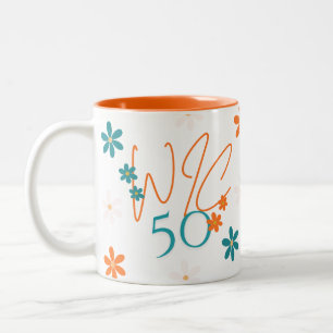 Frühjahrssammlung Orange Rim-Tasse Zweifarbige Tasse