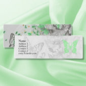 Frühjahrsschmetterlinge Mini Visitenkarte