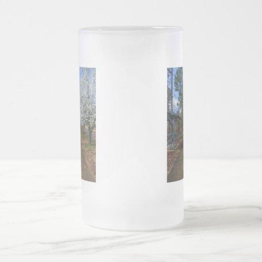 Frühjahrsspaziergang Mattglas Bierglas (Mittel)